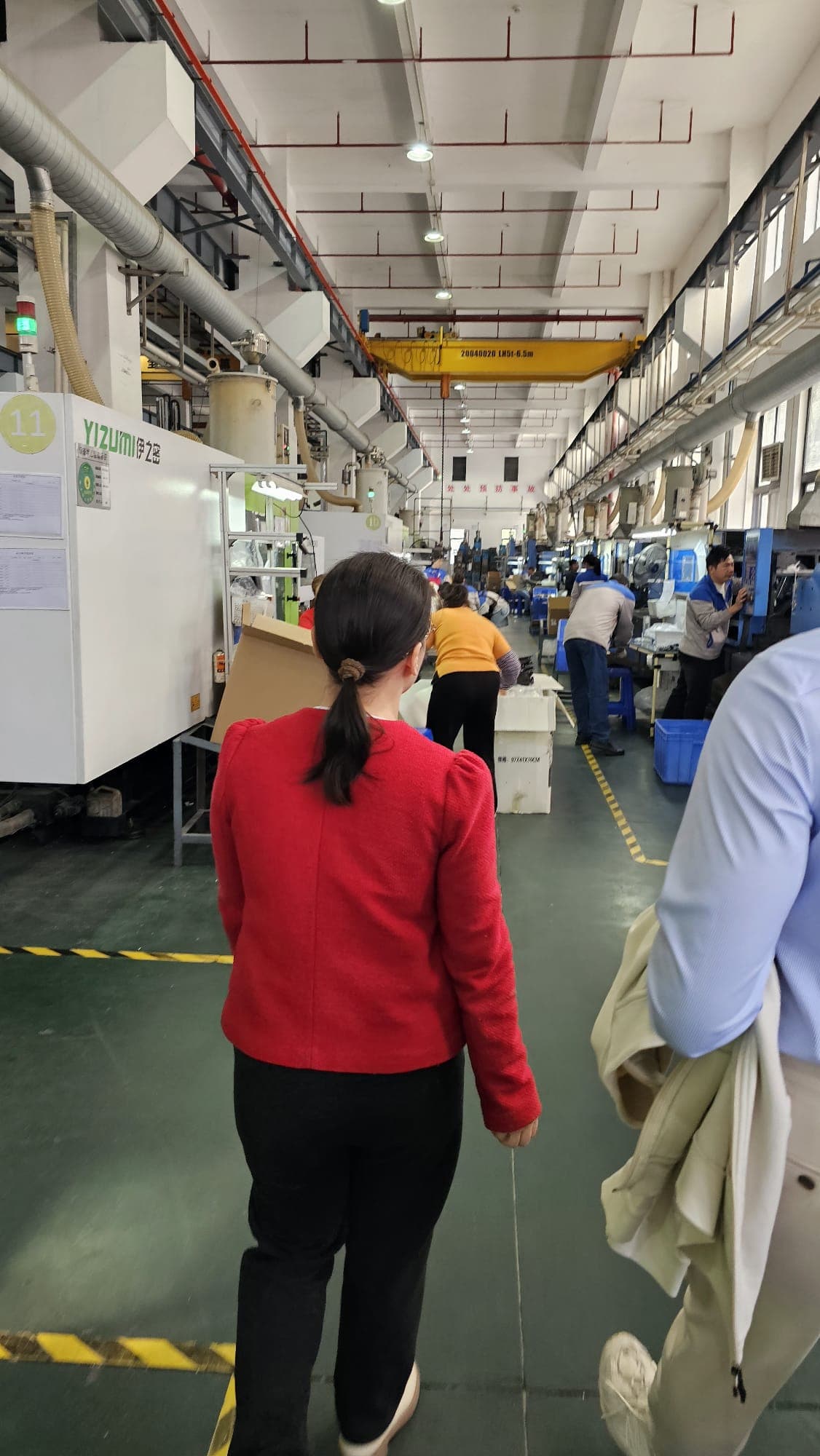 Inspection et contrôle qualité en usine en Chine
